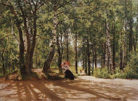 Ivan Shishkin Near dacha Sweden oil painting art